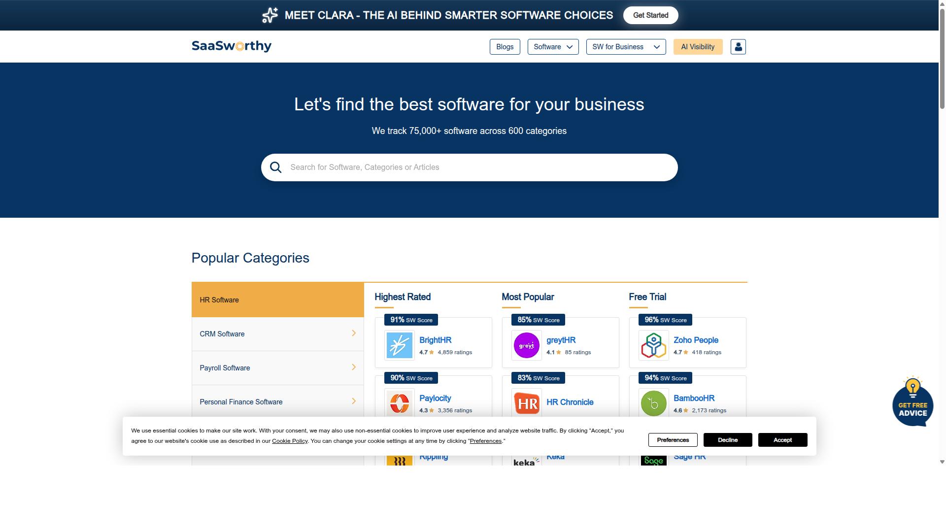 Rankera for UltraScout AI Alternatives website